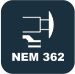 Coupler standard pocket (NEM 362)